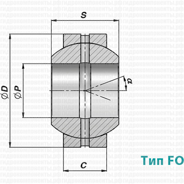 GE FO/GE FO2RS CONTARINI ДЛЯ ГИДРОЦИЛИНДРА